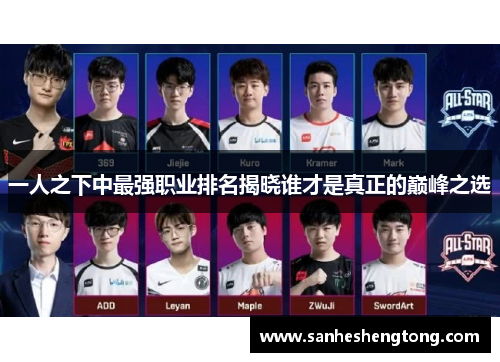 一人之下中最强职业排名揭晓谁才是真正的巅峰之选